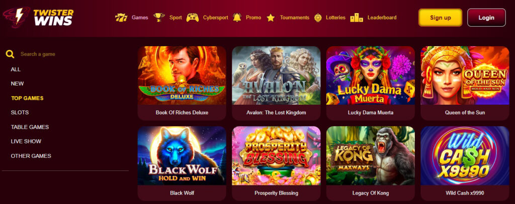 Discover the Excitement of Twister Wins Casino Online Games 25