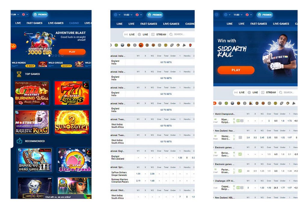 Mostbet Online casino